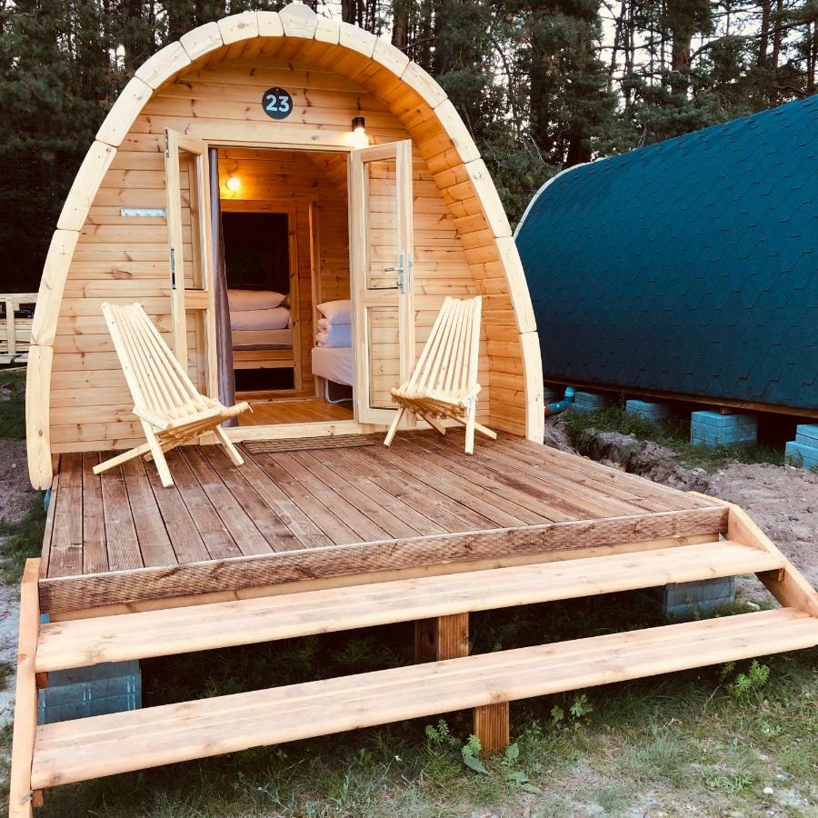 Luxury Camping Pod Zarasai Exterior photo