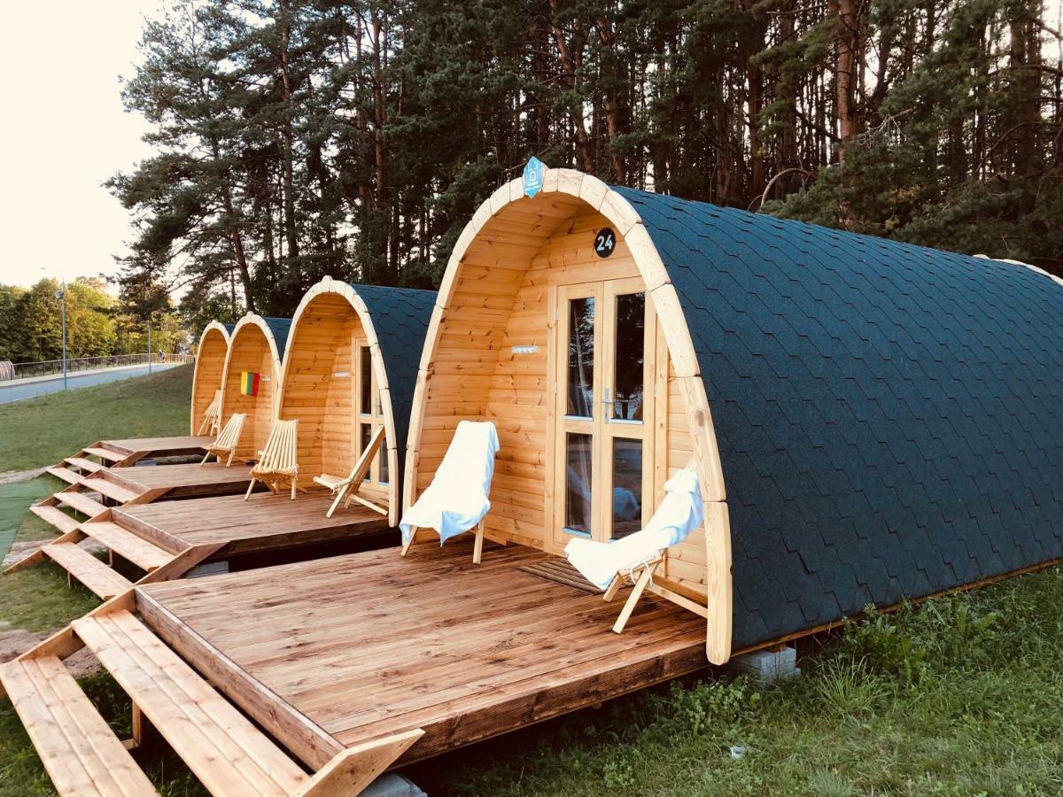Luxury Camping Pod Zarasai Exterior photo